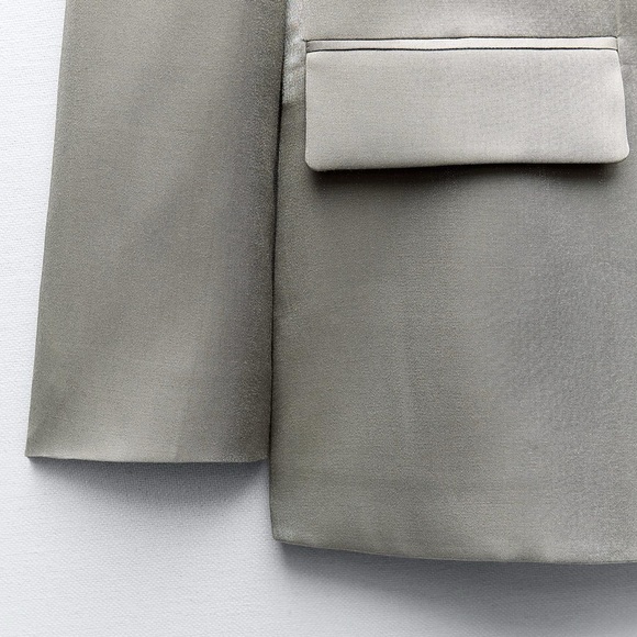 ZARA METALLIC BLAZER - Picture 10 of 10